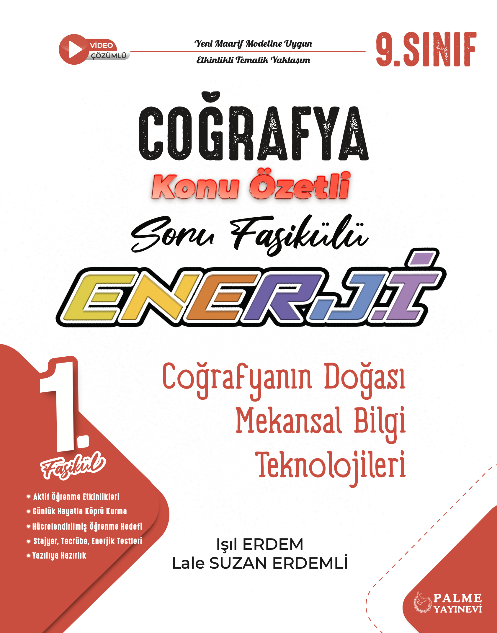 1. Fasikül (Coğrafyanın Doğası, Mekansal Bilgi, Teknolojileri) kapak görseli